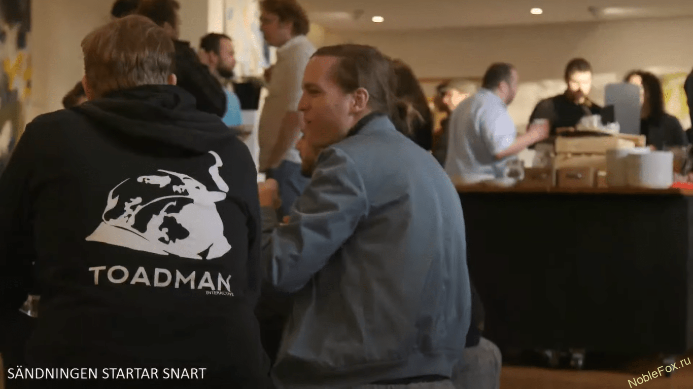 Встреча всего коллектива Toadman в Швеции, в Стокгольме